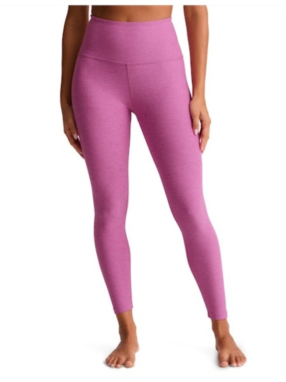 NWT Beyond Yoga Caught In the Midi High Waisted Leggings - Sunset Violet Heather